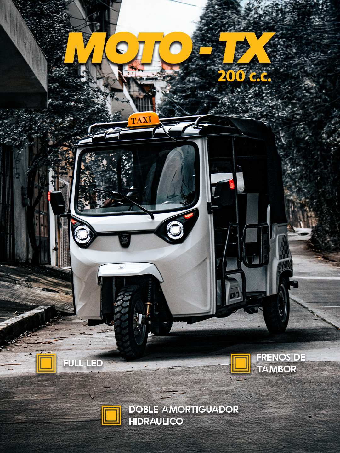 Moto Taxi 200 cc